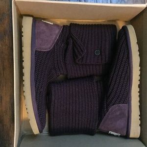 UGG purple boots